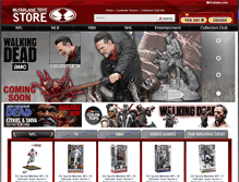 Tablet Screenshot of mcfarlanetoysstore.com